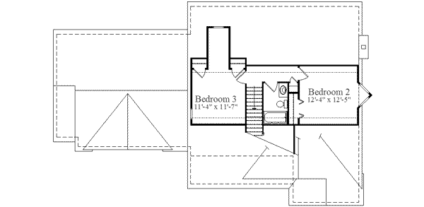 upper floor house blueprint