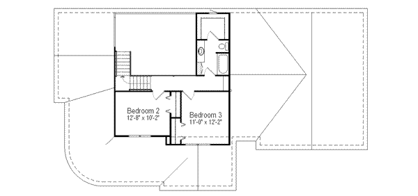 upper floor house blueprint