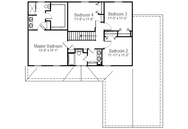 upper floor house blueprint