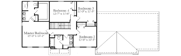 upper floor house blueprint