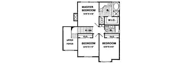 upper floor house blueprint