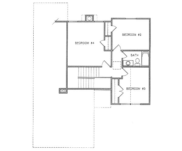 upper floor house blueprint