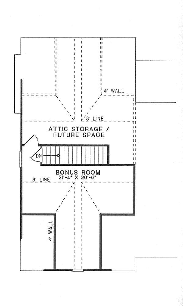 upper floor house blueprint