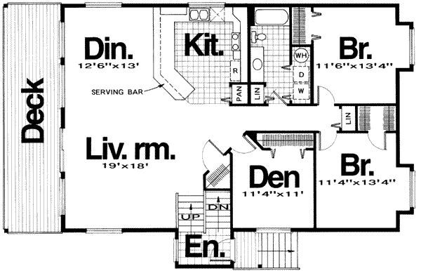upper floor house blueprint
