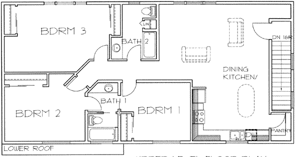 upper floor house blueprint