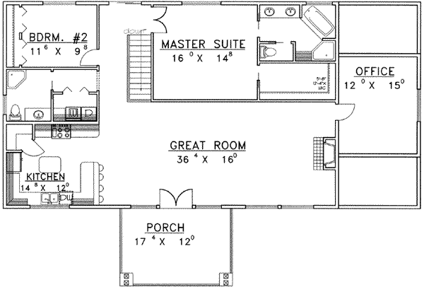 upper floor house blueprint