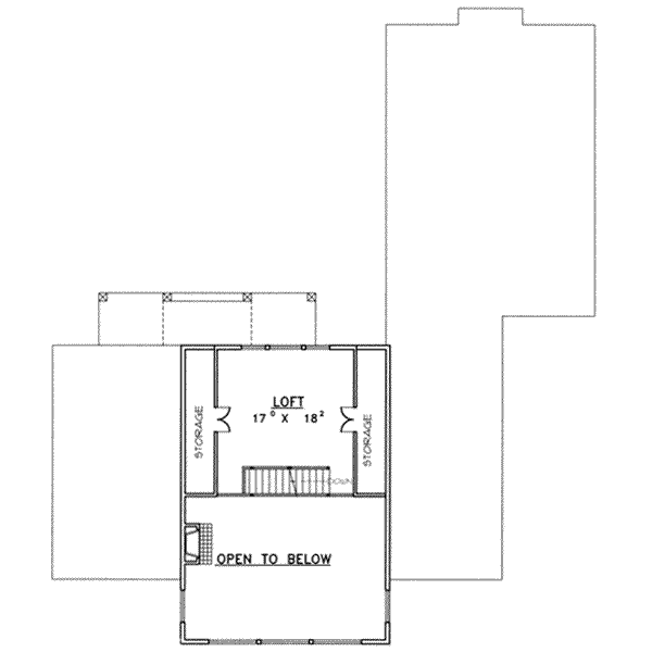 upper floor house blueprint
