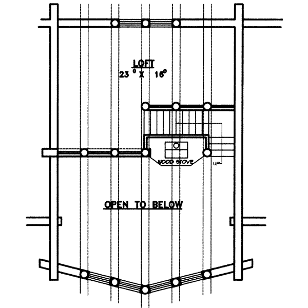 upper floor house blueprint