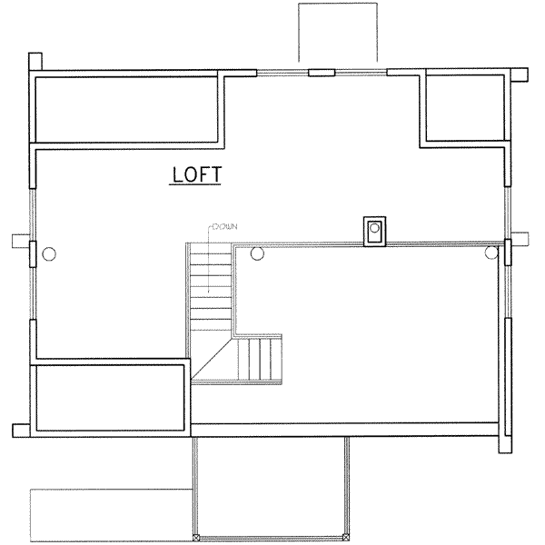 upper floor house blueprint