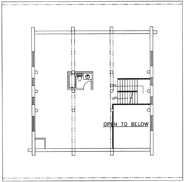 upper floor house blueprint
