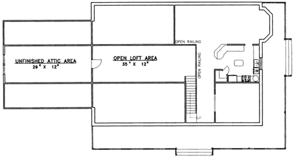 upper floor house blueprint