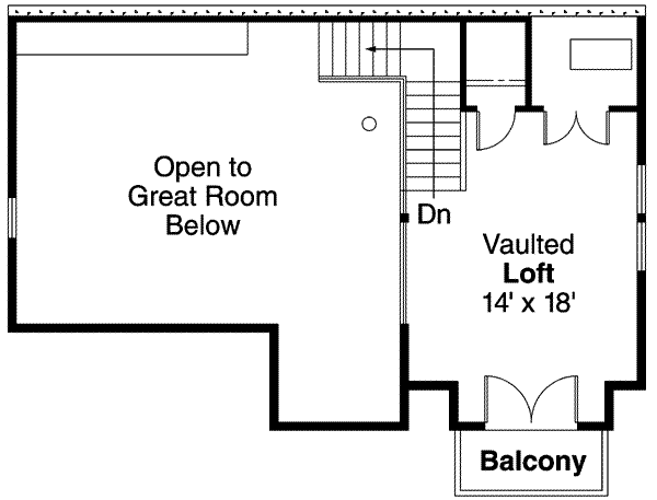 upper floor house blueprint
