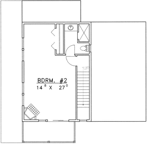 upper floor house blueprint