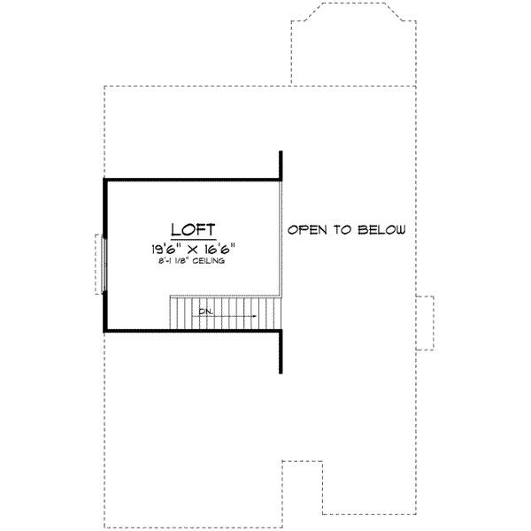upper floor house blueprint