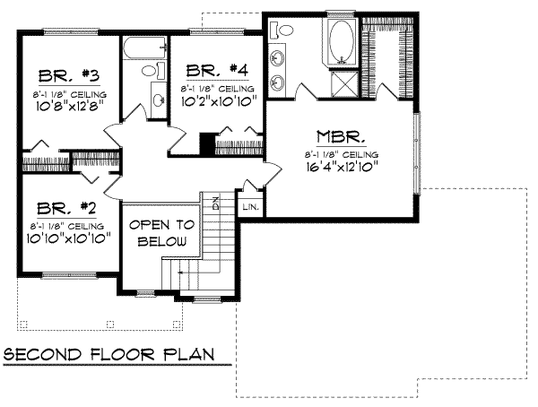 upper floor house blueprint