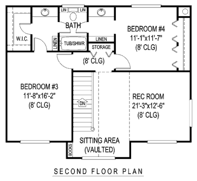 upper floor house blueprint