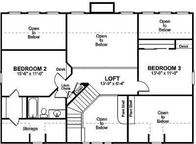 upper floor house blueprint