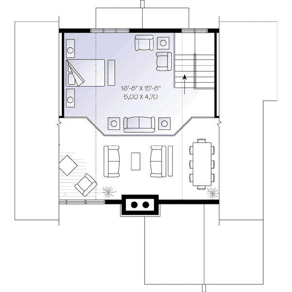 upper floor house blueprint