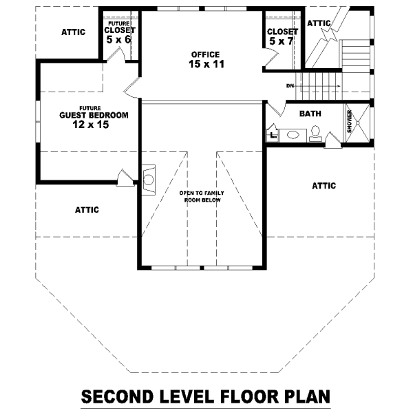 upper floor house blueprint
