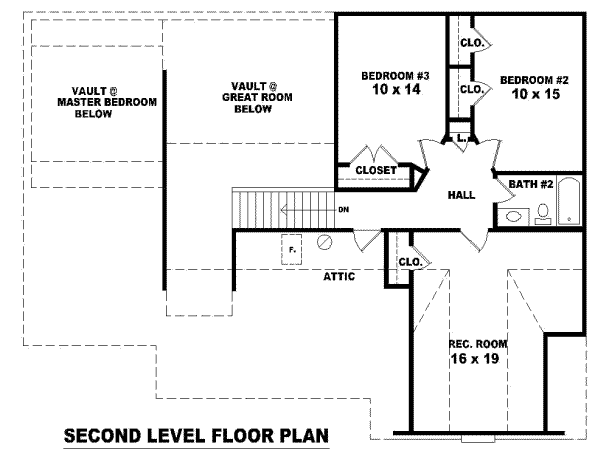 upper floor house blueprint