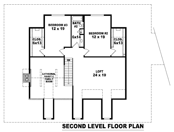 upper floor house blueprint
