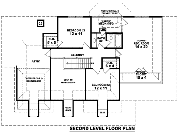 upper floor house blueprint