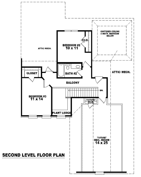 upper floor house blueprint
