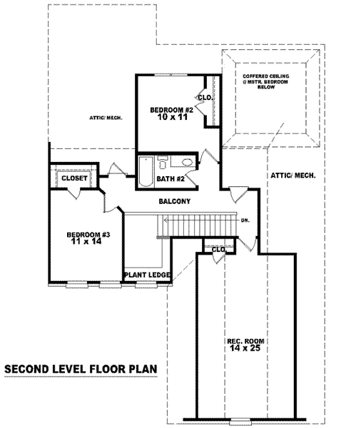upper floor house blueprint
