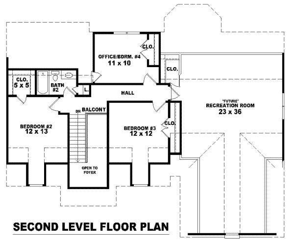 upper floor house blueprint
