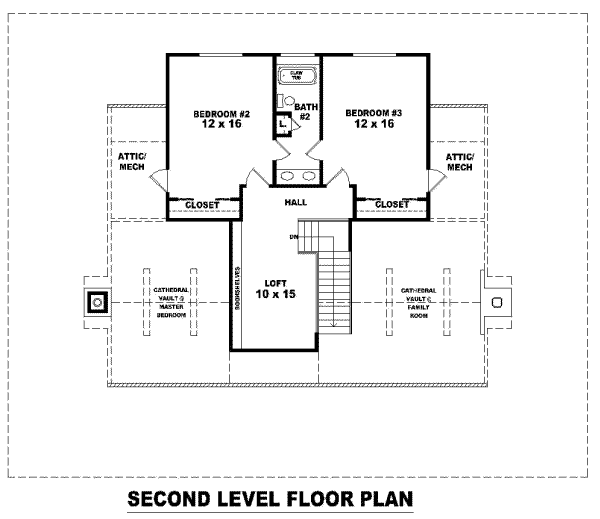 upper floor house blueprint