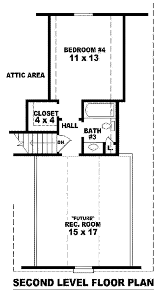 upper floor house blueprint