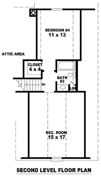 upper floor house blueprint
