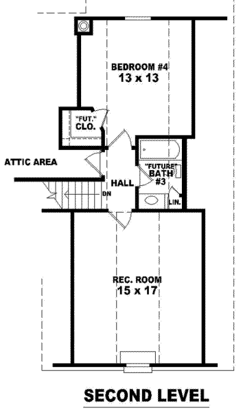 upper floor house blueprint
