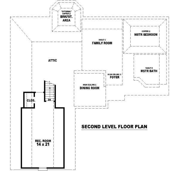 upper floor house blueprint