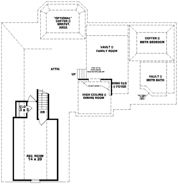 upper floor house blueprint
