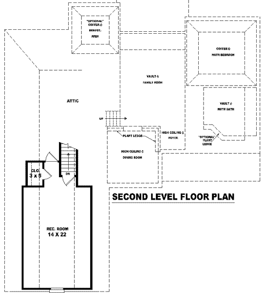 upper floor house blueprint