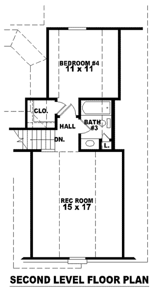 upper floor house blueprint