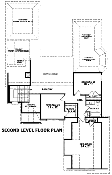 upper floor house blueprint