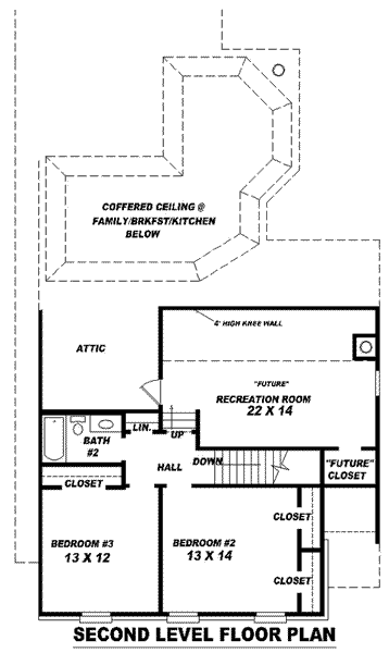 upper floor house blueprint