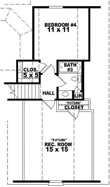upper floor house blueprint