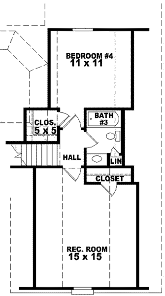 upper floor house blueprint