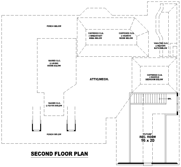 upper floor house blueprint