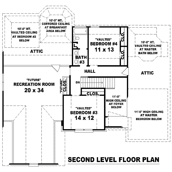 upper floor house blueprint