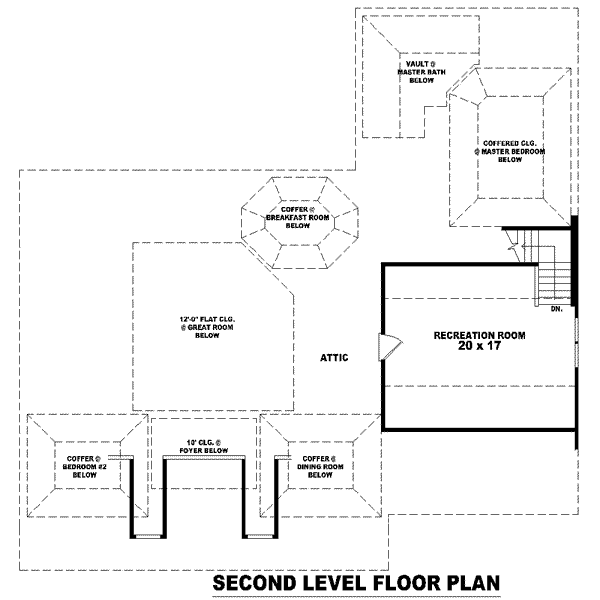 upper floor house blueprint