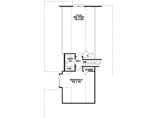 upper floor house blueprint