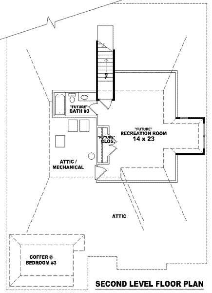 upper floor house blueprint