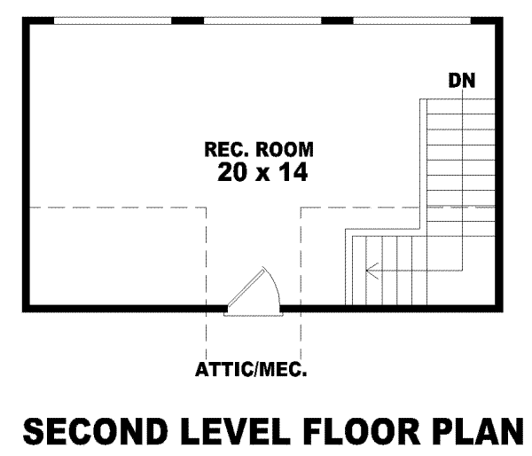 upper floor house blueprint