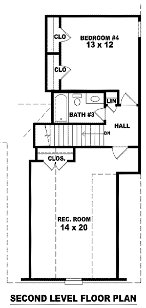 upper floor house blueprint