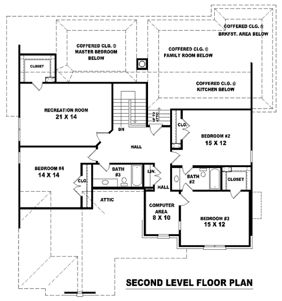 upper floor house blueprint