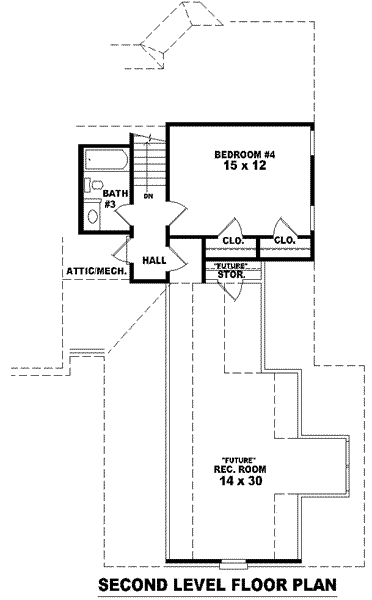 upper floor house blueprint